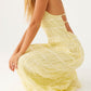 Ortensia Maxi Dress – Yellow