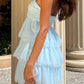 Bella Blue Mini Robe de fête