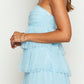 Bella Blue Mini Robe de fête