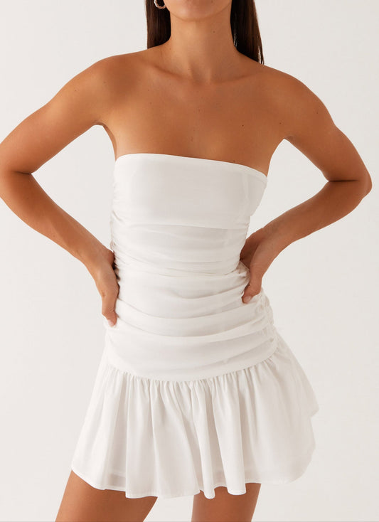 Brigida Minikleid - White