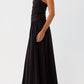 Zeta Maxikleid – Schwarz