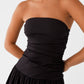 Zeta Maxikleid – Schwarz