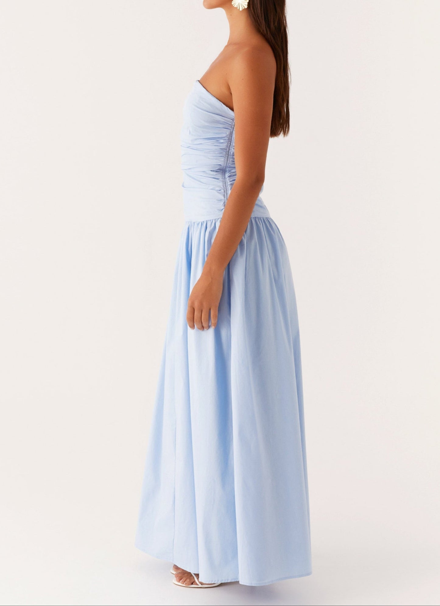 Genoveva maxi -jurk - blauw