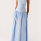 Genoveva Maxi Kleid - Blau