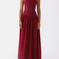 Amaranta Maxi Kleid - Merlot