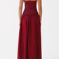 Amaranta Maxi Kleid - Merlot