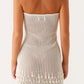Armina Häkel Minikleid - Ivory