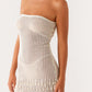 Armina Häkel Minikleid - Ivory