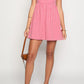 Scirocco Rotes Gingham Halter MiniKleid