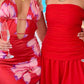 Bambalina Red Curseless Bezpośredni mini kleida