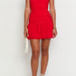 Bambalina Red Curseless Bezpośredni mini kleida