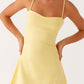Bellezza Minikleid – Gelb