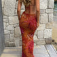 Mia Maxikleid Golden Crystal