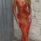 Mia Maxikleid Golden Crystal