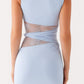 Fabrizia Mini Dress - Blue