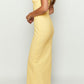 Rosina Yellow Midi -jurk