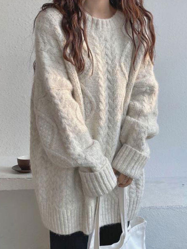 Vintage Oversize Strickpulli Pullover