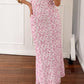 Bianca Rosa Maxikleid aus Spitze