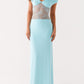 Sukienka Michele Lace Maxi - Turkus