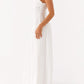 Patrizia Maxikleid mit Drop Waist - Elfenbein