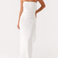 Brunetta Maxikleid - White