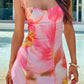 Isabella Pink Floral Kisses Minikleid