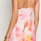 Isabella Pink Floral Kisses Minikleid