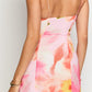 Isabella Pink Floral Kisses Minikleid