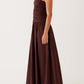 Milana Maxikleid – Braun
