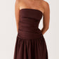 Milana Maxikleid – Braun