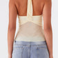 Caterina Mesh-Top – Gelb