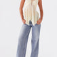 Caterina Mesh-Top – Gelb