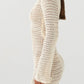 Filide Crochet Mini Dress - Ivory