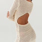 Filide Crochet Mini Dress - Ivory