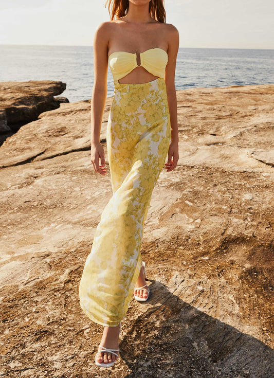 Maite Maxikleid – Narzisse