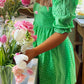 Fella groene baby pop minikleid