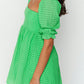 Fella groene baby pop minikleid