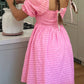 Rialta Pink Babydoll Minikleid