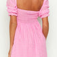 Rialta Pink Babydoll Minikleid