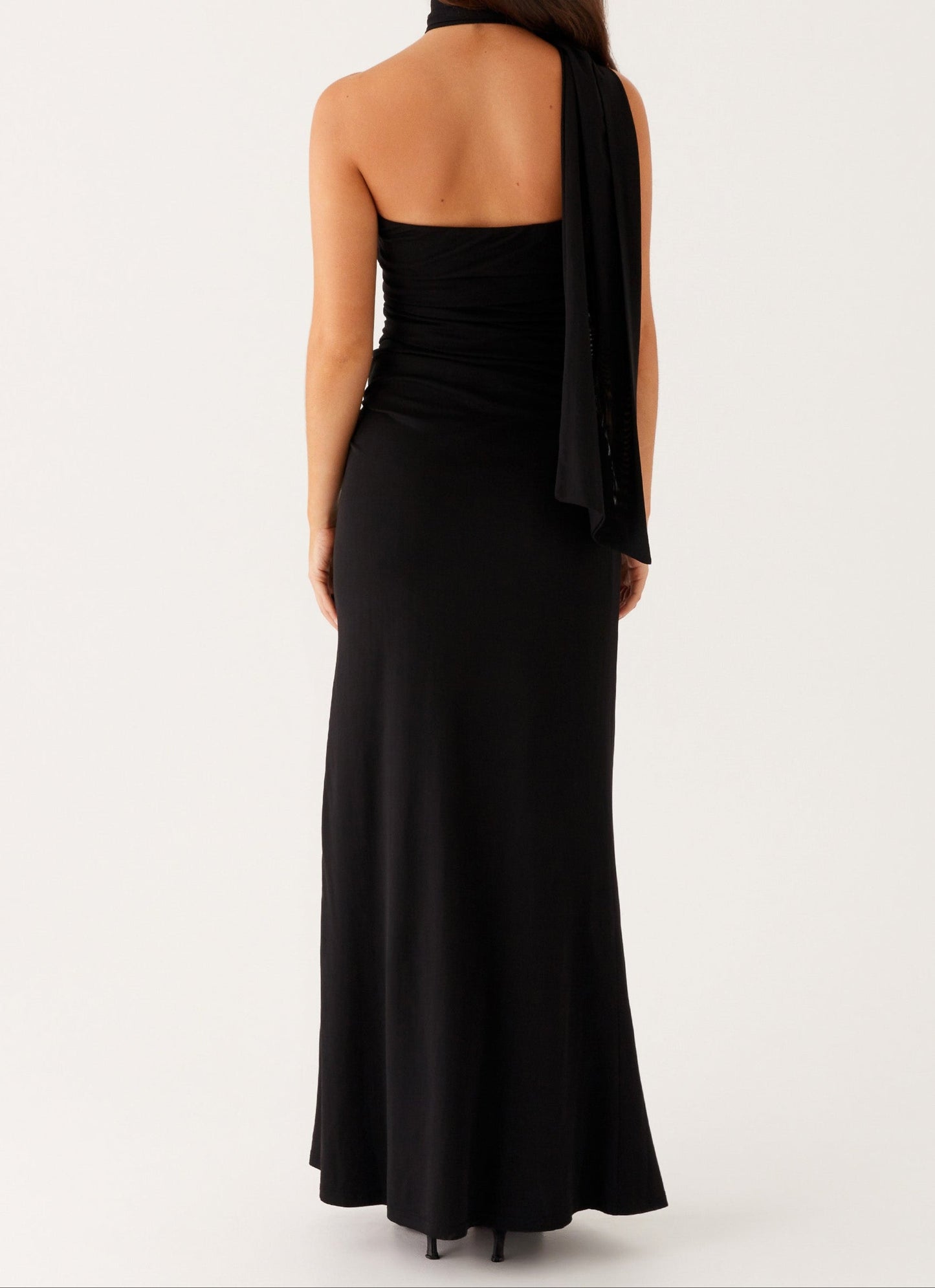 Vanessa Maxikleid – Schwarz