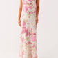 Orsola Maxikleid - Ivory -gekleurd bloempatroon
