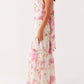 Orsola Maxikleid - Ivory -gekleurd bloempatroon