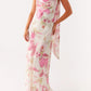Orsola Maxikleid - Ivory -gekleurd bloempatroon