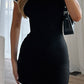 Iris Minikleid Schwarz