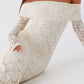 Genoviva Spitz Maxikleid - Ivory