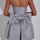 Graziosa Minikleid – Silber Glitzer