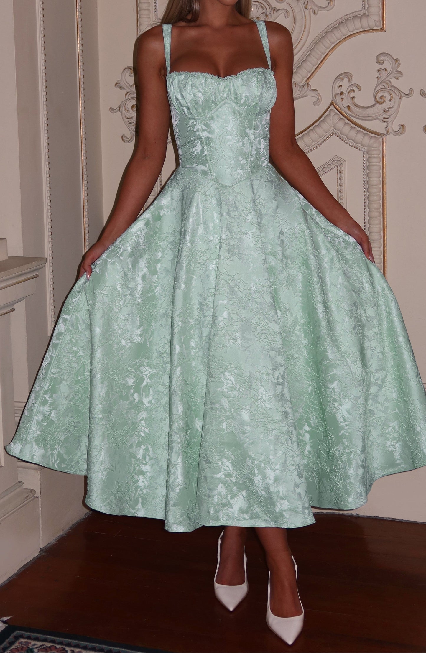 Matelda midi dress – mint