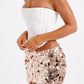 Gemma Mini Jupe - Gold