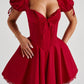 Vallea Minikleid – Rot