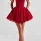 Vallea Minikleid – Rot